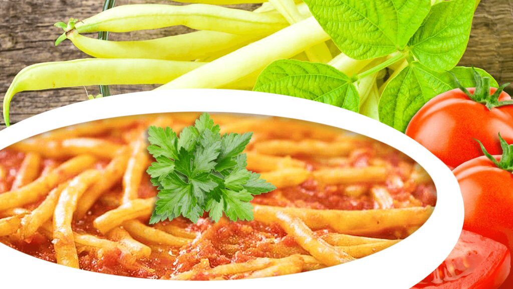 Mâncare de Fasole Verde Scăzută cu Usturoi și Bulion