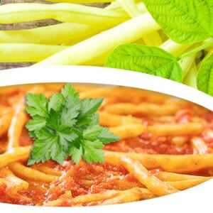 Mâncare de Fasole Verde Scăzută cu Usturoi și Bulion