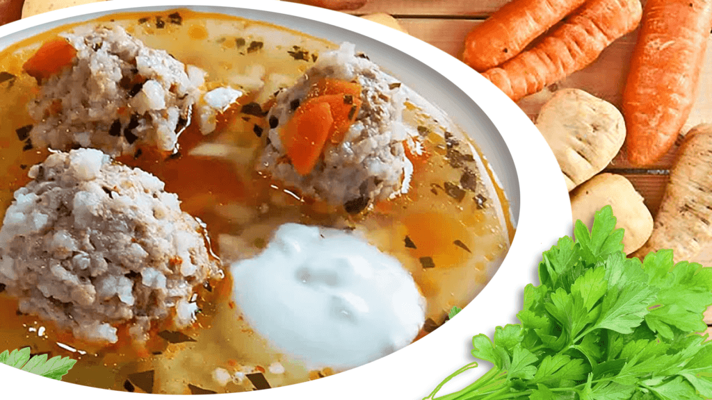 Ciorba de Perisoare cu Carne de Porc