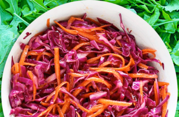 Salată de Varză Roșie cu Morcovi și Rucola (Salată de Varză cu Morcovi în 7 Pași) 1 Salată de Varză Roșie cu Morcovi și Rucola (Salată de Varză cu Morcovi în 7 Pași)<span class="rmp-archive-results-widget "><i class=" rmp-icon rmp-icon--ratings rmp-icon--star rmp-icon--full-highlight"></i><i class=" rmp-icon rmp-icon--ratings rmp-icon--star rmp-icon--full-highlight"></i><i class=" rmp-icon rmp-icon--ratings rmp-icon--star rmp-icon--full-highlight"></i><i class=" rmp-icon rmp-icon--ratings rmp-icon--star rmp-icon--full-highlight"></i><i class=" rmp-icon rmp-icon--ratings rmp-icon--star rmp-icon--half-highlight js-rmp-remove-half-star"></i> <span>4.3 (4)</span></span>
